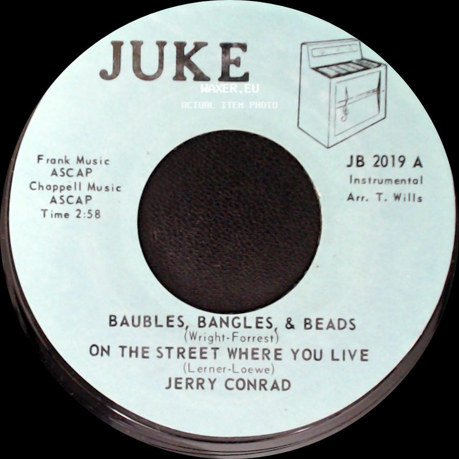 Jerry Conrad - Baubles, Bangles & Beads / On The Street Where You Live / Tenderly side A