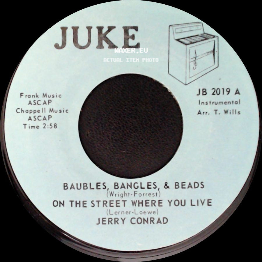 Jerry Conrad - Baubles, Bangles, & Beads / On The Street Where You Live / Tenderly side A
