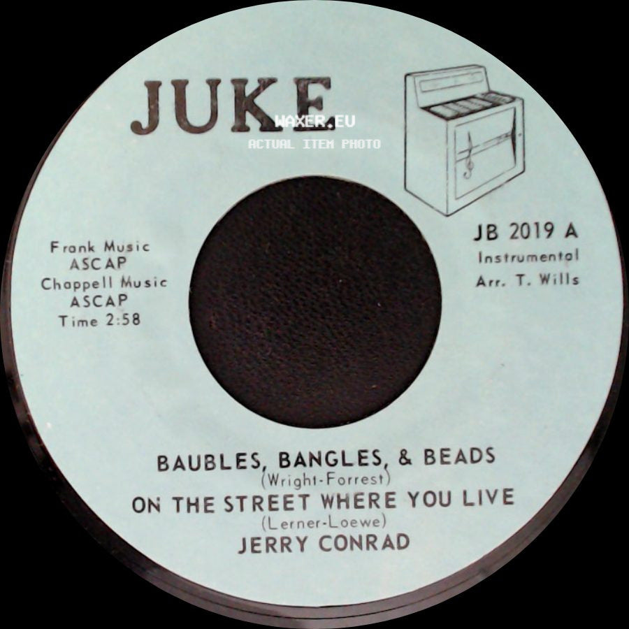 Jerry Conrad - Baubles, Bangles, & Beads / On The Street Where You Live / Tenderly side A