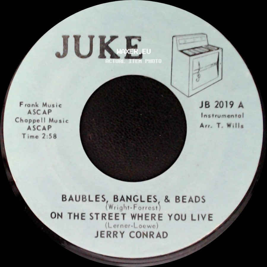Jerry Conrad - Baubles, Bangles, & Beads / On The Street Where You Live / Tenderly side A