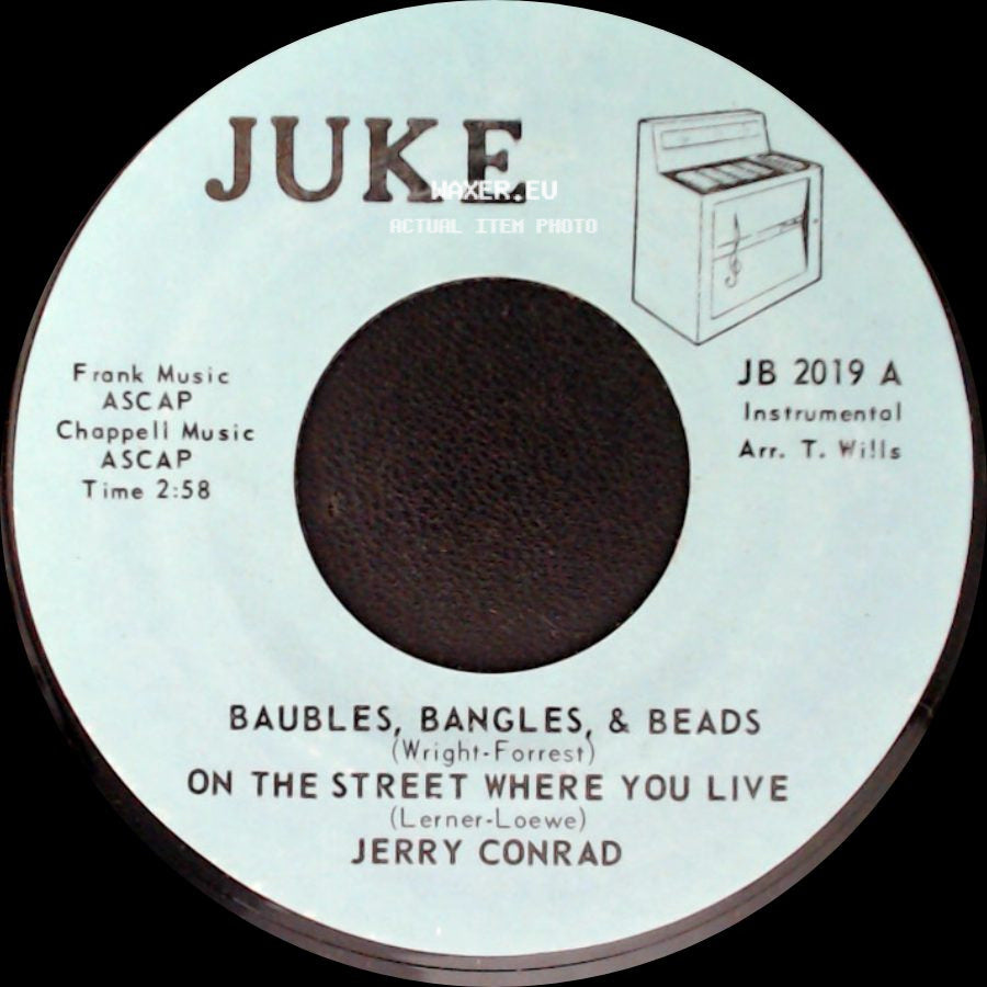 Jerry Conrad - Baubles, Bangles, & Beads / On The Street Where You Live / Tenderly side A