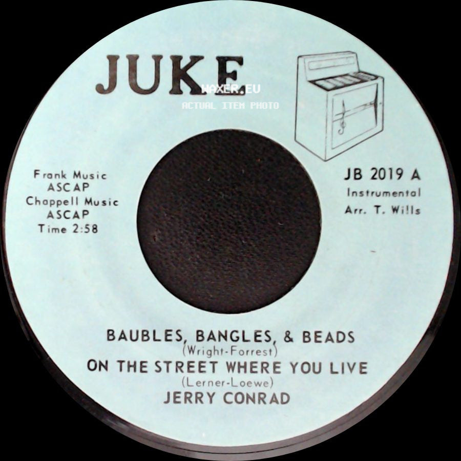 Jerry Conrad - Baubles, Bangles, & Beads / On The Street Where You Live / Tenderly side A