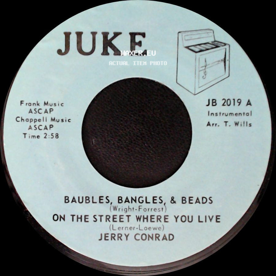 Jerry Conrad - Baubles, Bangles, & Beads / On The Street Where You Live / Tenderly side A