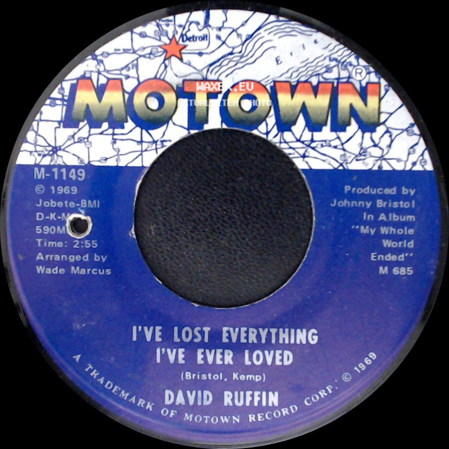 David Ruffin - I've Lost Everything I've Ever Loved / We'll Have A Good Thing Going On side A