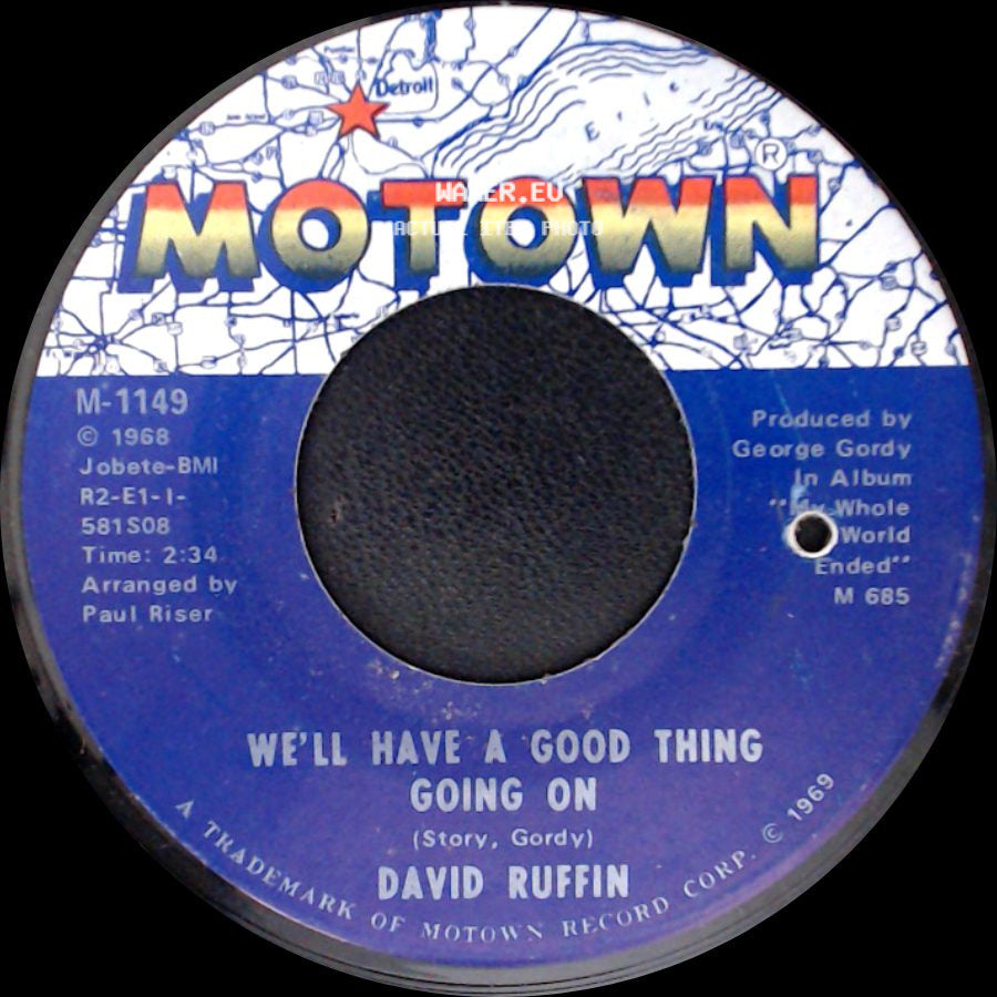 David Ruffin - I've Lost Everything I've Ever Loved / We'll Have A Good Thing Going On side B