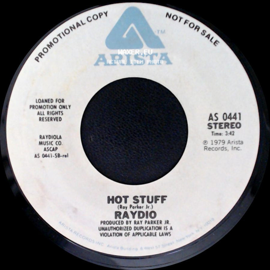 Raydio - More Than One Way To Love A Woman / Hot Stuff side B