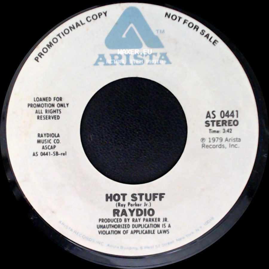 Raydio - More Than One Way To Love A Woman / Hot Stuff side B