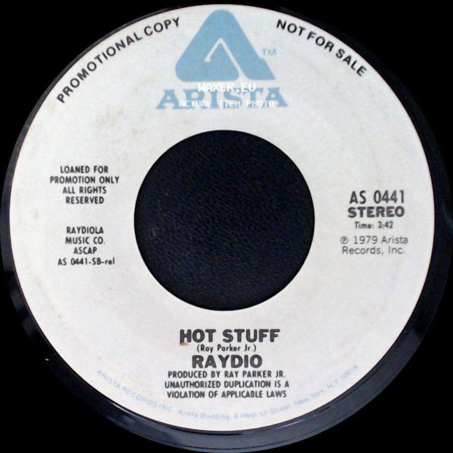 Raydio - More Than One Way To Love A Woman / Hot Stuff side B