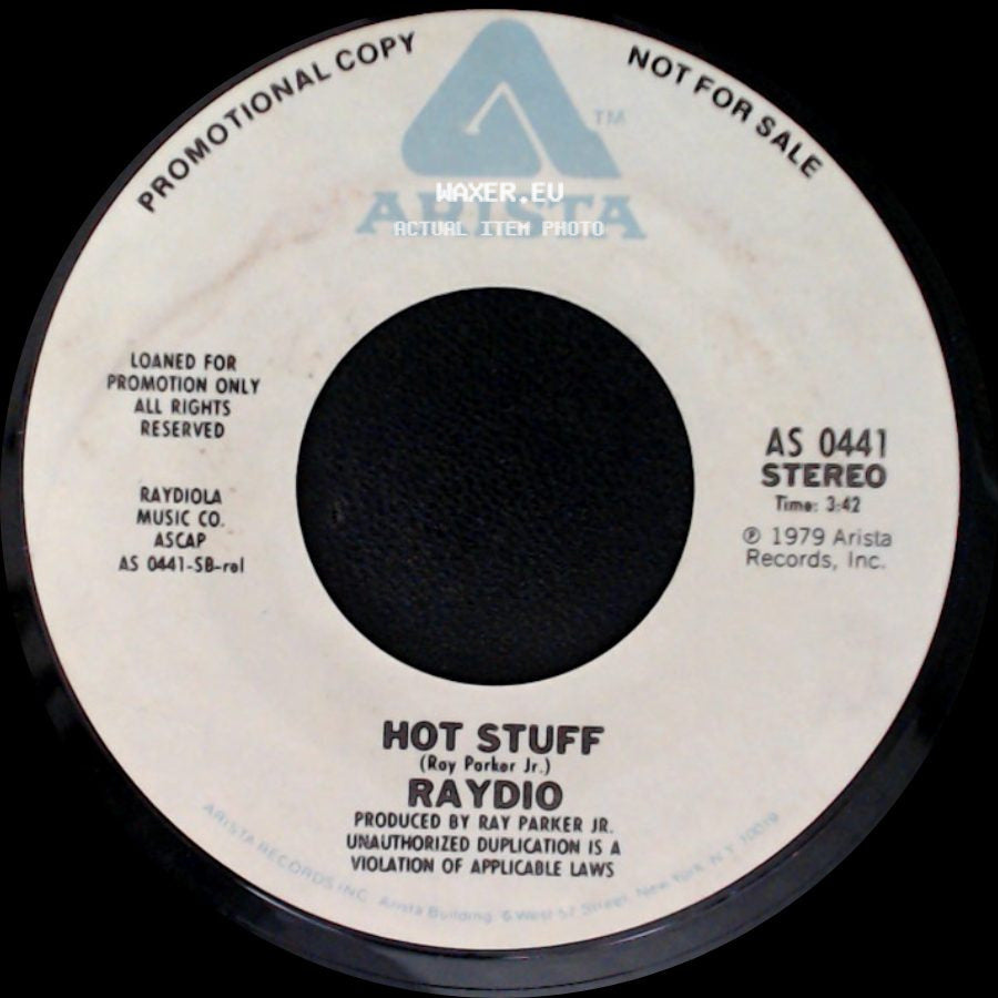 Raydio - More Than One Way To Love A Woman / Hot Stuff side B