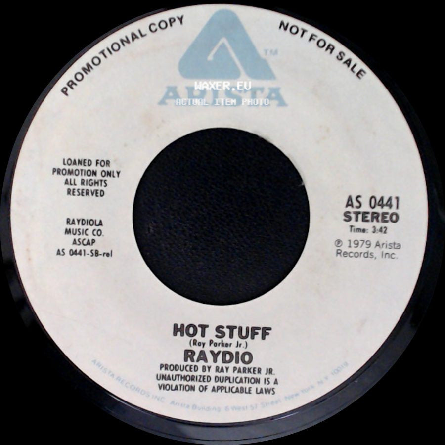 Raydio - More Than One Way To Love A Woman / Hot Stuff side B
