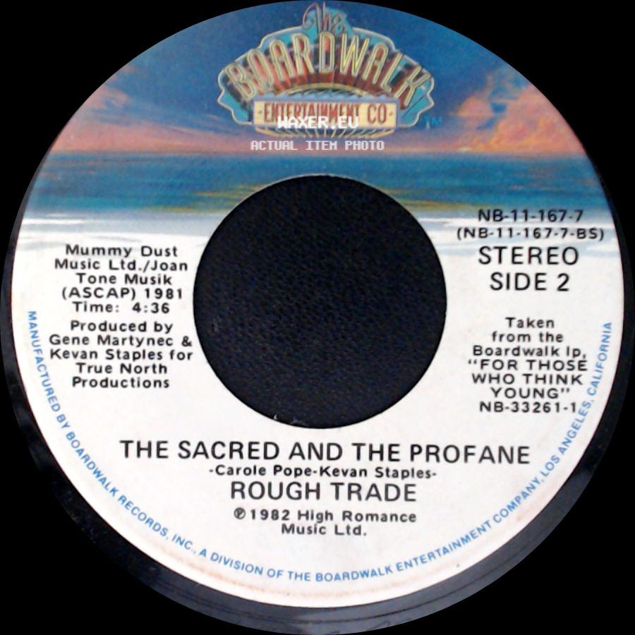 Rough Trade - All Touch / The Sacred And The Profane side B