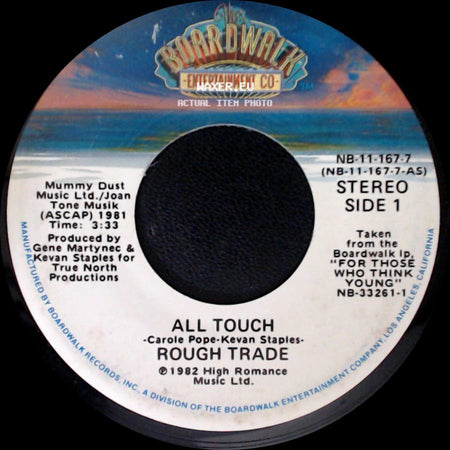 All Touch / Rough Trade - Rough Trade / The Sacred And The Profane side A