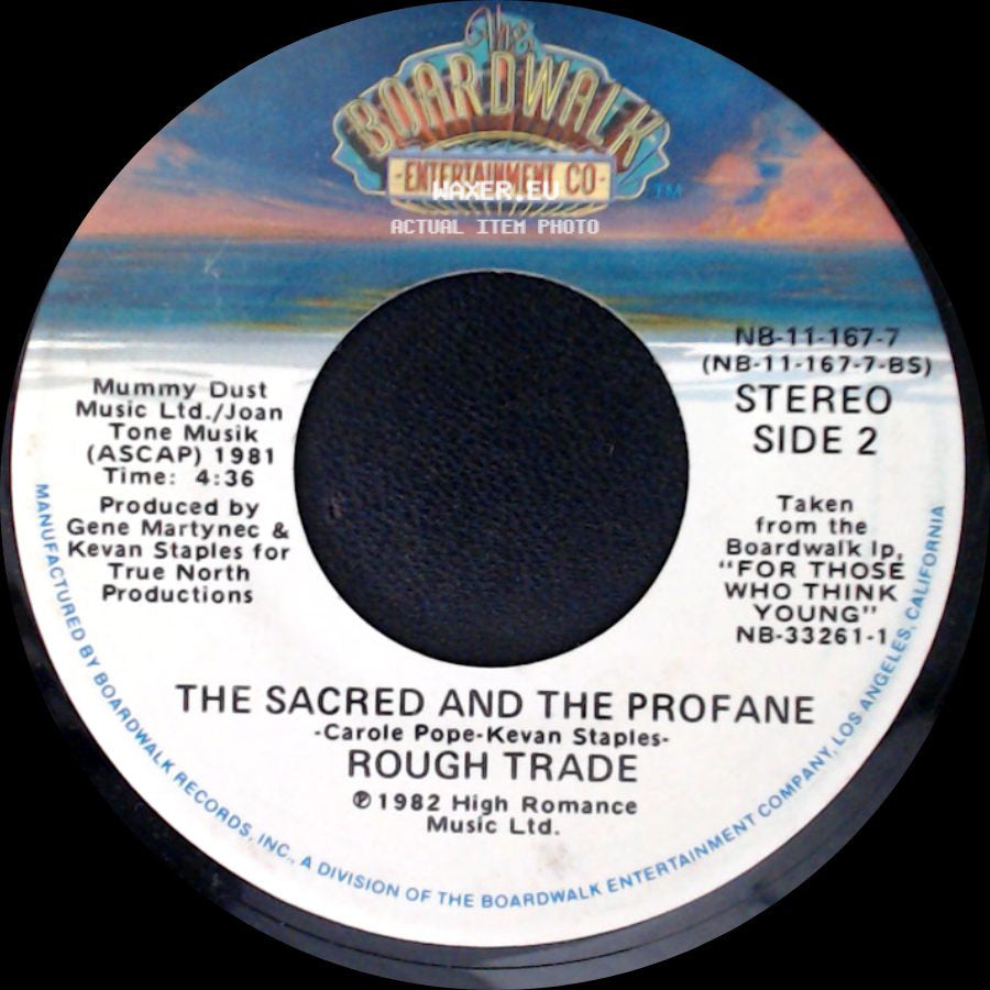 Rough Trade - All Touch / The Sacred And The Profane side B
