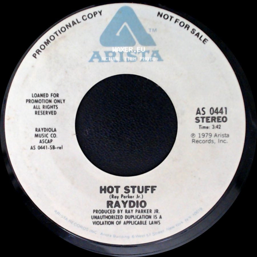 Raydio - Hot Stuff / More Than One Way To Love A Woman side A