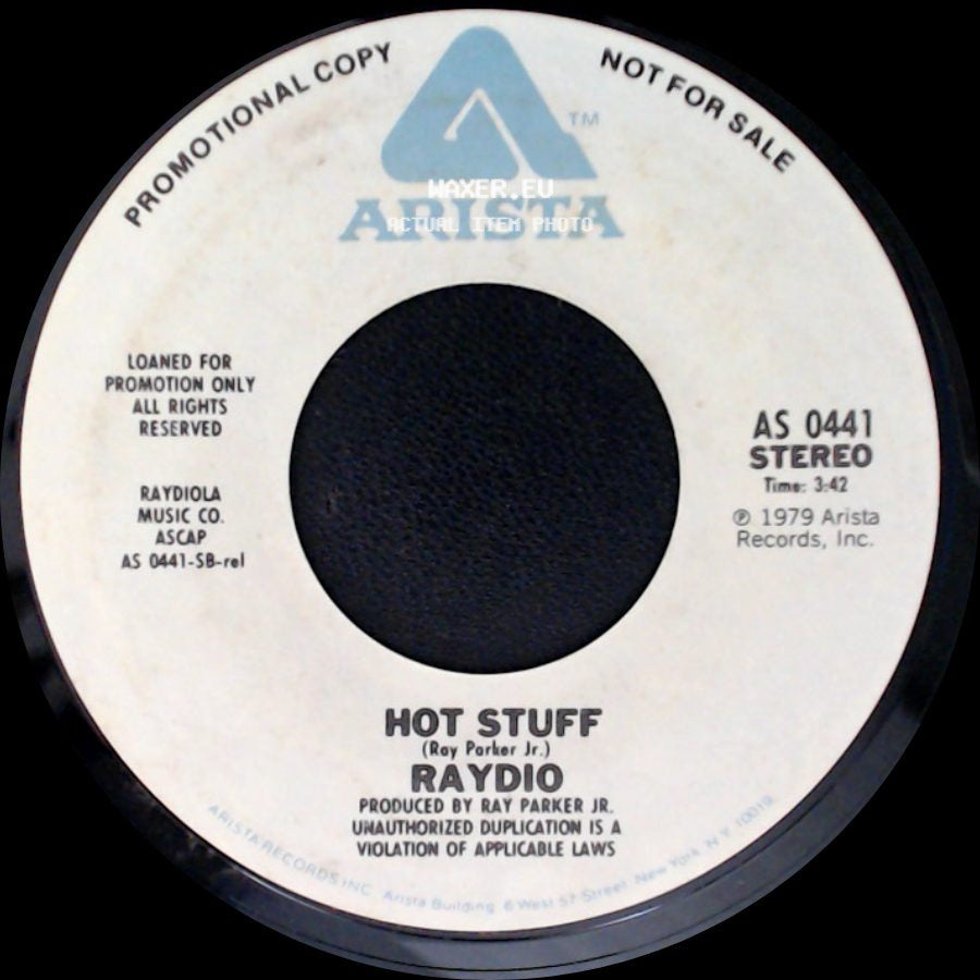 Raydio - More Than One Way To Love A Woman / Hot Stuff side B