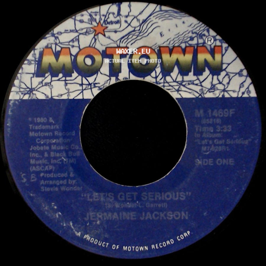 Jermaine Jackson - Let's Get Serious / Je Vous Aime Beaucoup (I Love You) side A