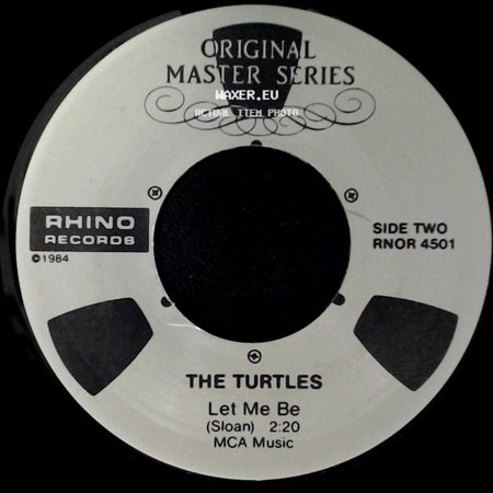 The Turtles - It Ain't Me Babe / Let Me Be side B