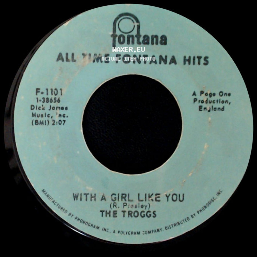 The Troggs - With A Girl Like You / Wild Thing side A