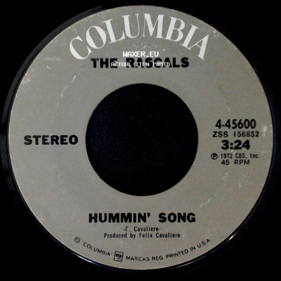 The Rascals - Echoes / Hummin' Song side B