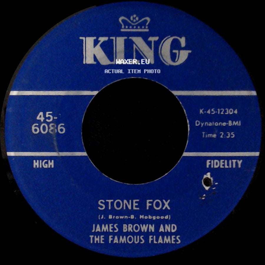 James Brown And The Famous Flames - Kansas City / Stone Fox side B