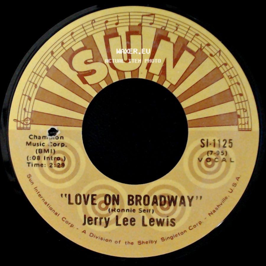 Jerry Lee Lewis - Matchbox / Love On Broadway side B