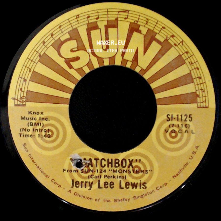 Jerry Lee Lewis - "Matchbox" / Love On Broadway side A