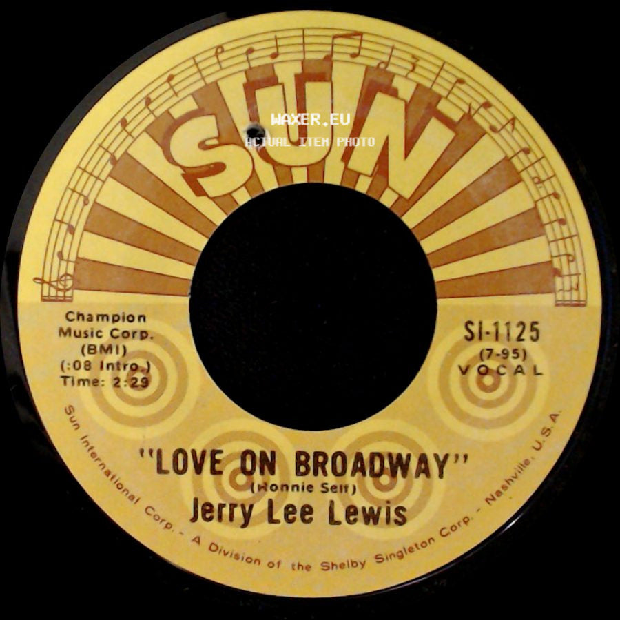 Jerry Lee Lewis - "Matchbox" / Love On Broadway side B