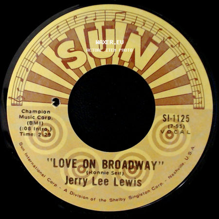 Jerry Lee Lewis - Love On Broadway / Matchbox side A