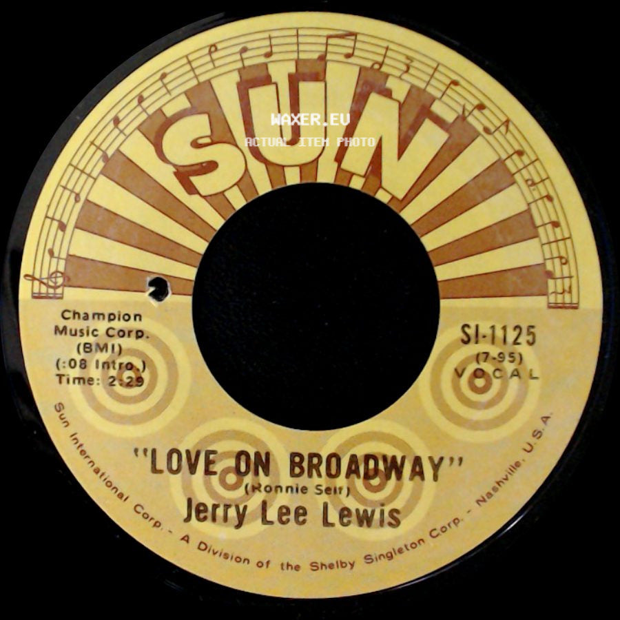 Jerry Lee Lewis - Love On Broadway / Matchbox side A
