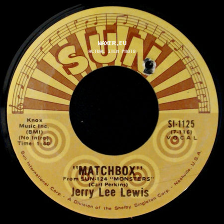 Jerry Lee Lewis - Love On Broadway / Matchbox side B