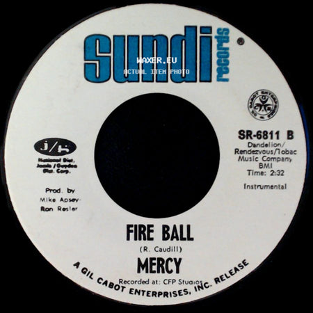 Mercy - Love (Can Make You Happy) / Fire Ball side B
