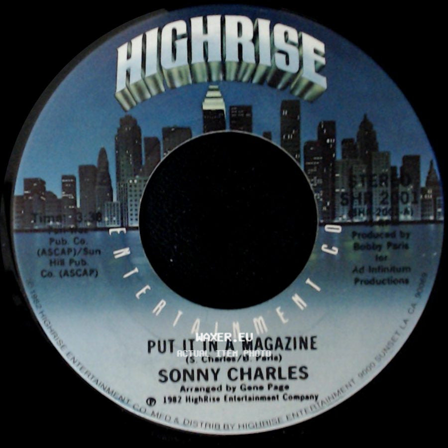 Sonny Charles - The Week-End Father Song / Put It In A Magazine side B