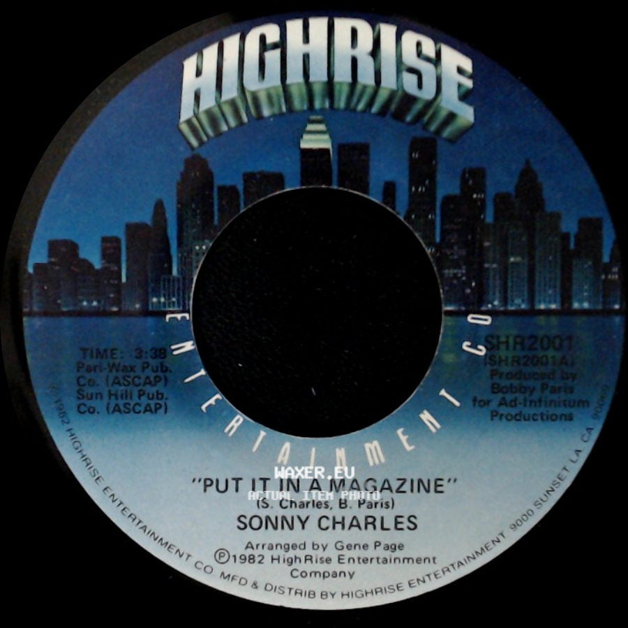 Sonny Charles - The Week-End Father Song / Put It In A Magazine side B
