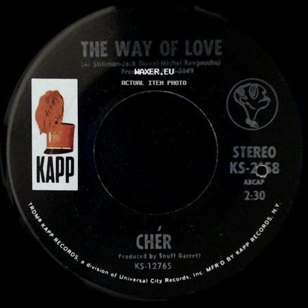 Chér - The Way Of Love / Don't Put It On Me side A