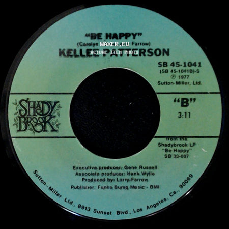 Kellee Patterson - If It Don't Fit, Don't Force It / Be Happy side B