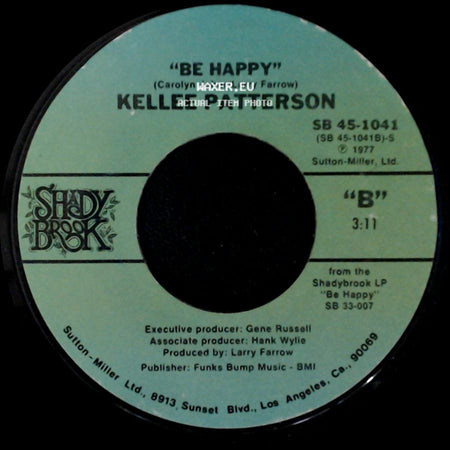 Kellee Patterson - If It Don't Fit, Don't Force It / Be Happy side B