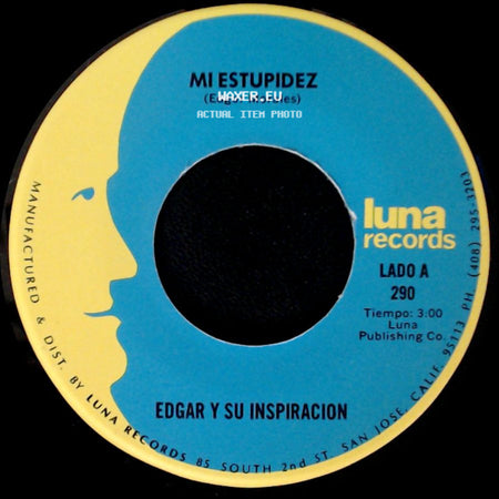 Edgar Y Su Inspiracion - Mi Estupidez / Me Tiraste Al Olvido side A