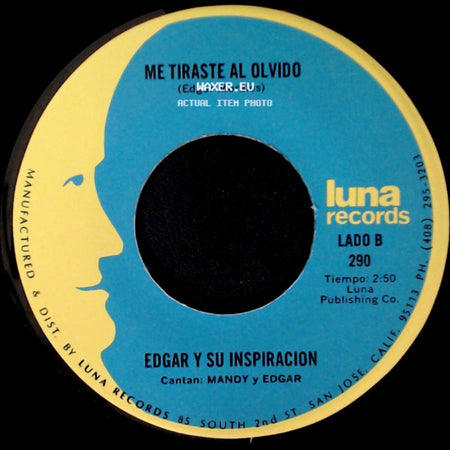 Edgar Y Su Inspiracion - Mi Estupidez / Me Tiraste Al Olvido side B