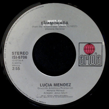 Lucia Mendez - Enamorada / Margarita side A