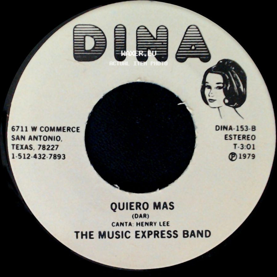 The Music Express Band - Soy Lo Prohibido / Quiero Mas side B