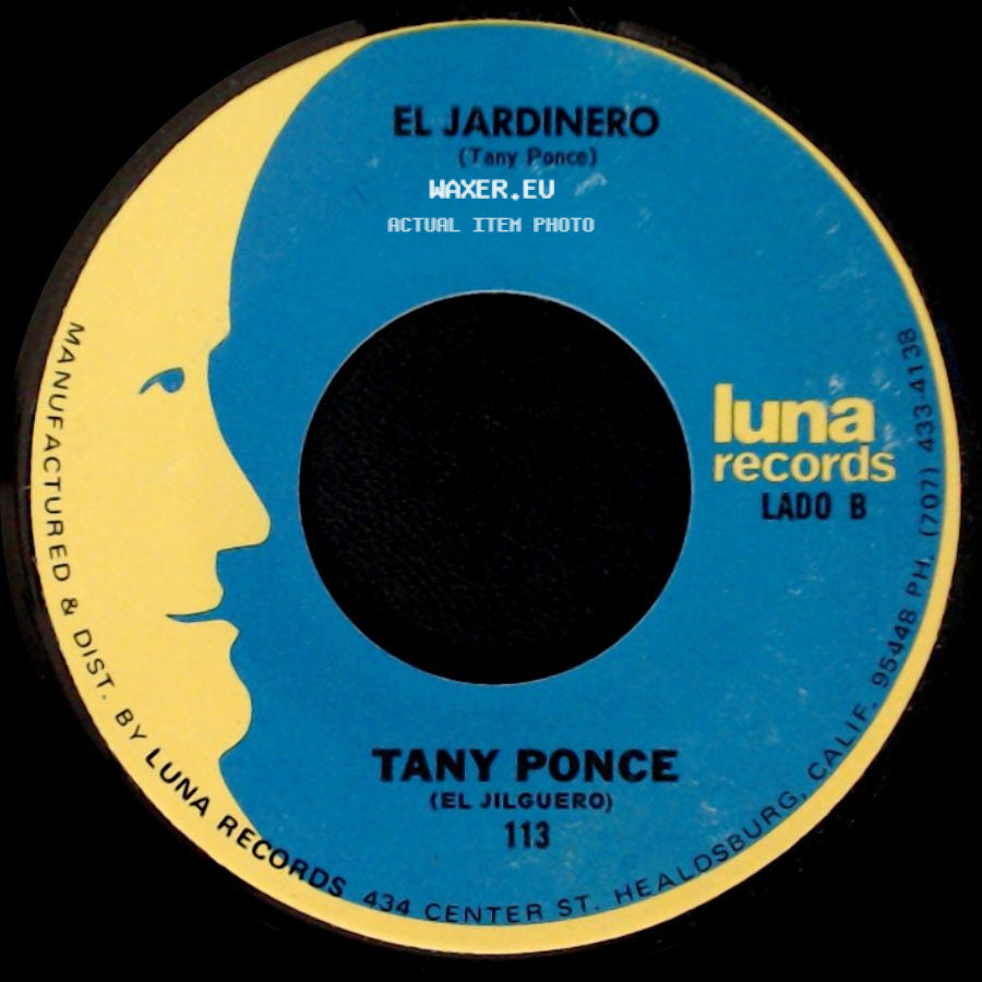 Tany Ponce - Tu Quieres / El Jardinero side B