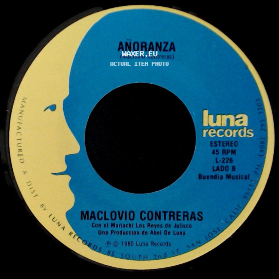 Maclovio Contreras - Las Veladoras / Añoranza side B