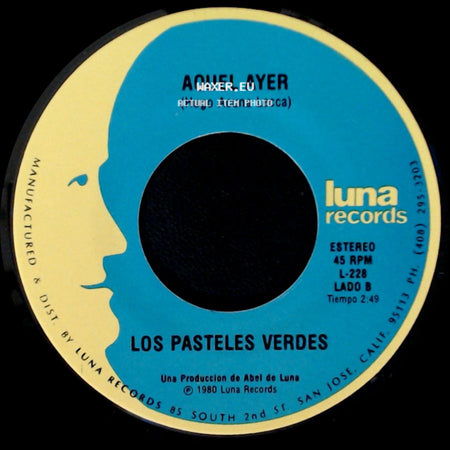 Los Pasteles Verdes - El Solitario (D.A.R) / Aquel Ayer side B