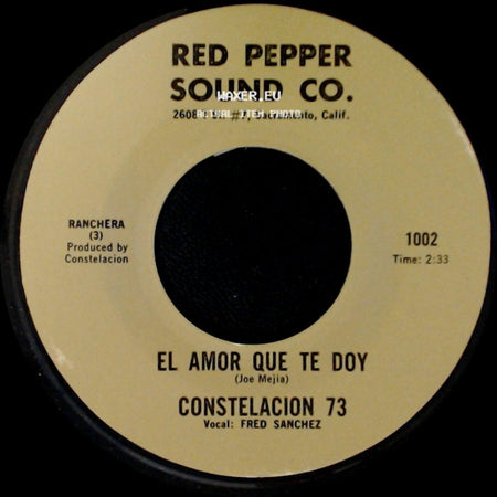 Constelacion 73 - El Amor Que Te Doy / Dichoso side A