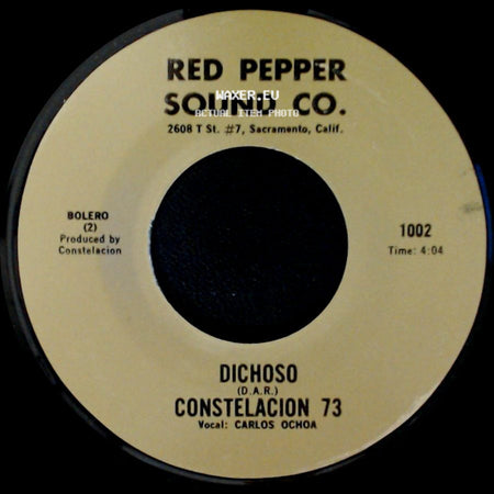 Constelacion 73 - Dichoso / El Amor Que Te Doy side A