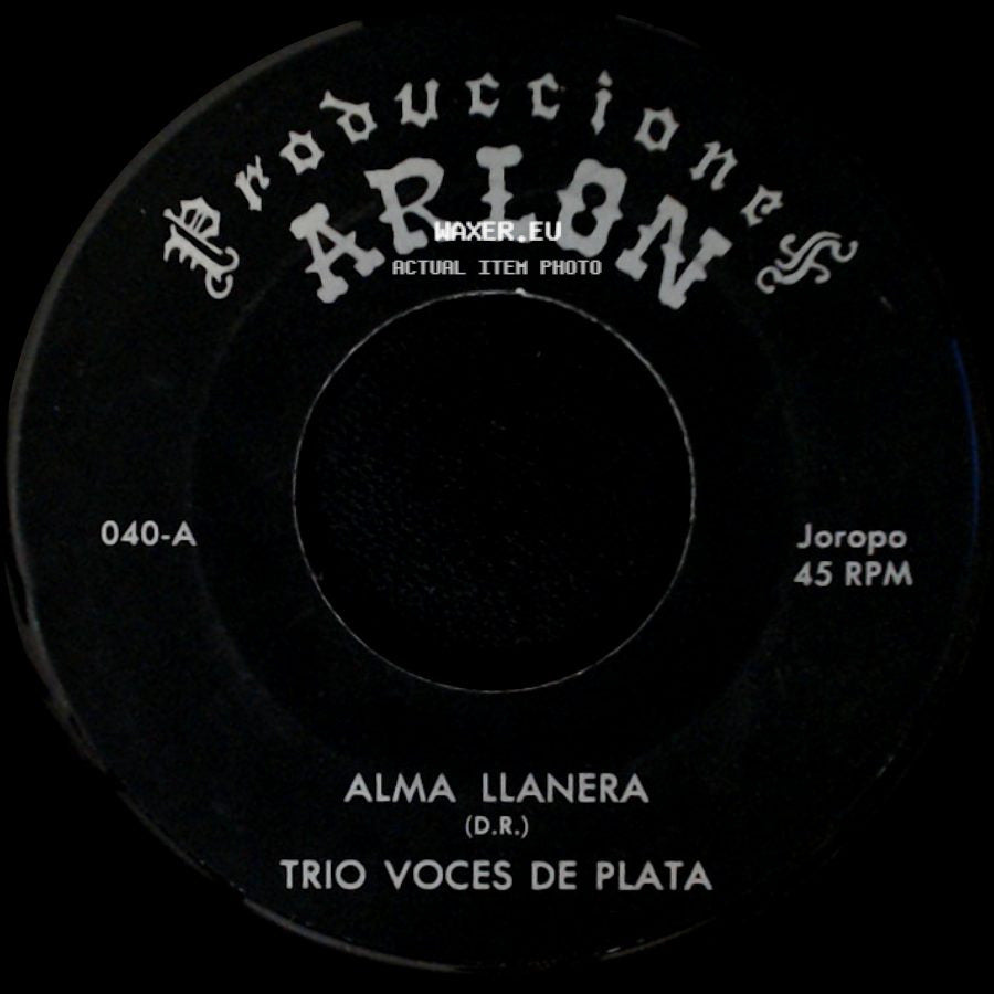 Trio Voces De Plata - La Malagueña / Alma Llanera side B