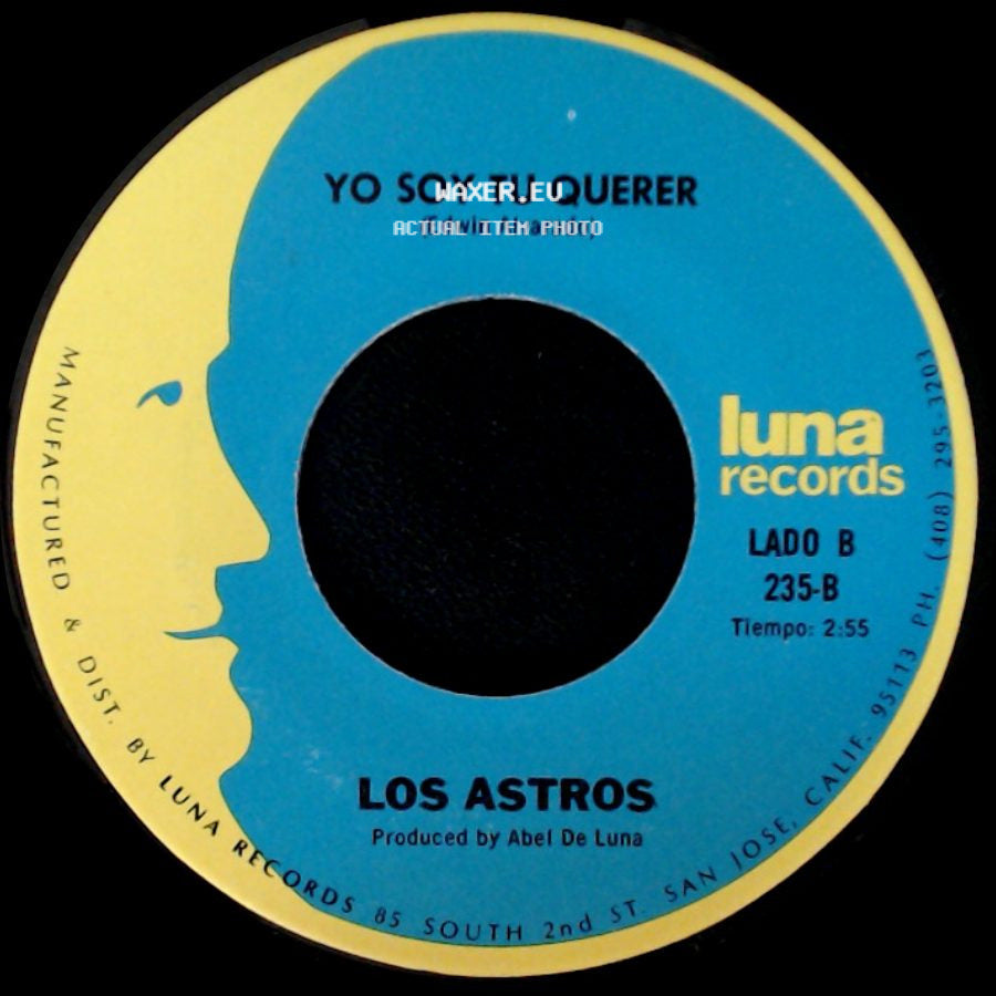 Los Astros - Tres Dias / Yo Soy Tu Querer side B
