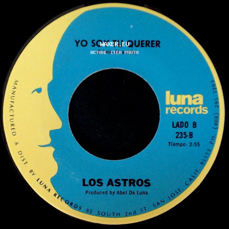 Los Astros - Tres Dias / Yo Soy Tu Querer side B