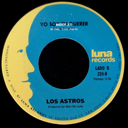 Los Astros - Tres Dias / Yo Soy Tu Querer side B