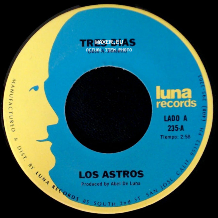 Los Astros - Tres Dias / Yo Soy Tu Querer side A
